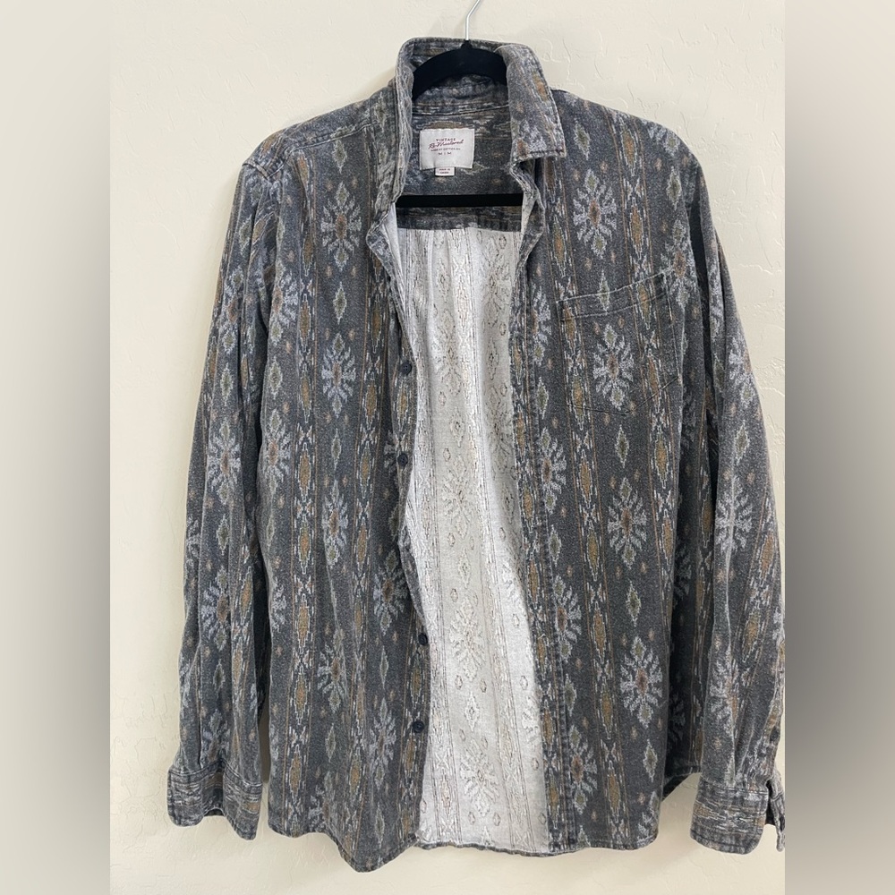 Cotton On Multicolor Patterned Button-Down Shirt